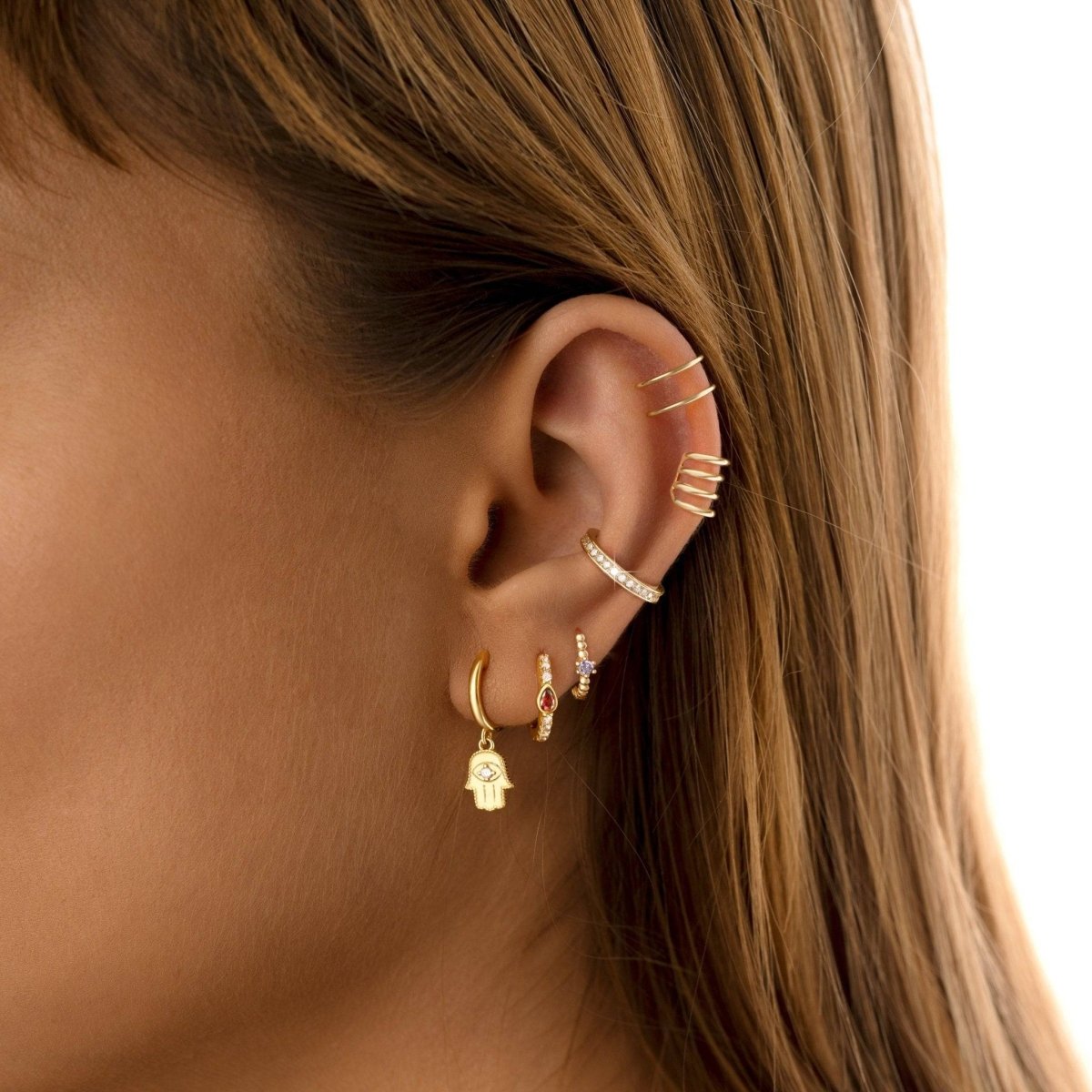 Pendientes Ruby Red - LePetiteMarie