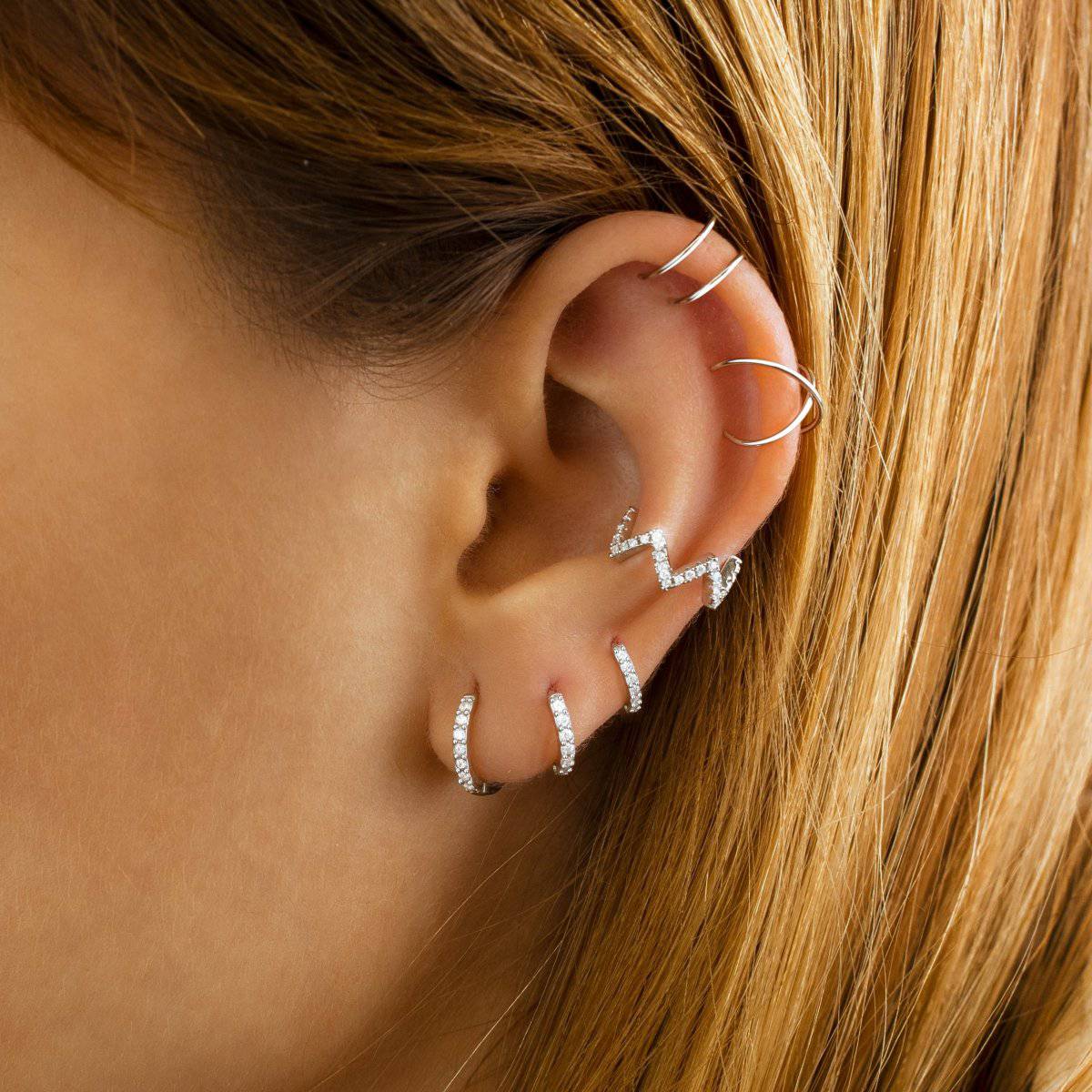 Pendientes Triple Aros - LePetiteMarie