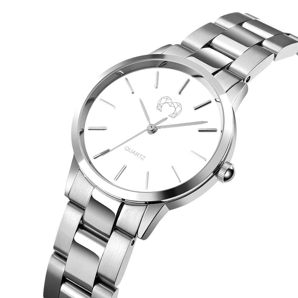 Reloj California ~ SilverWhite - LePetiteMarie