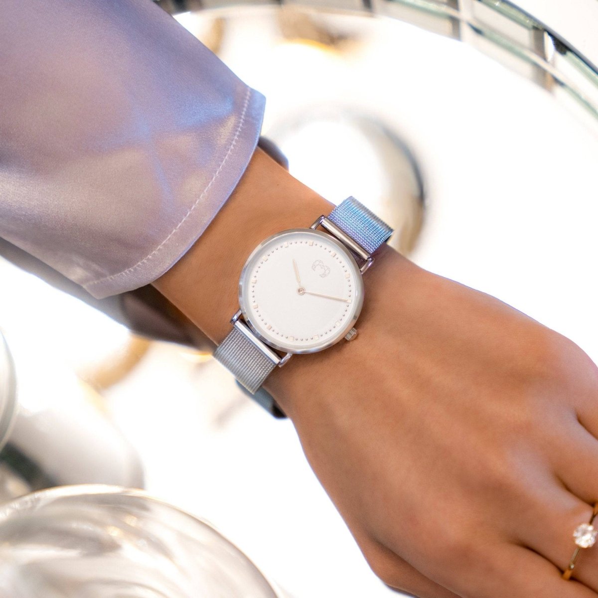 Reloj Juliet ~ SilverWhite - LePetiteMarie
